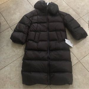 NWT $500 Lululemon 600 Fill Super Warm Down Long Puffer Coat Jacket Sz2 Espresso
